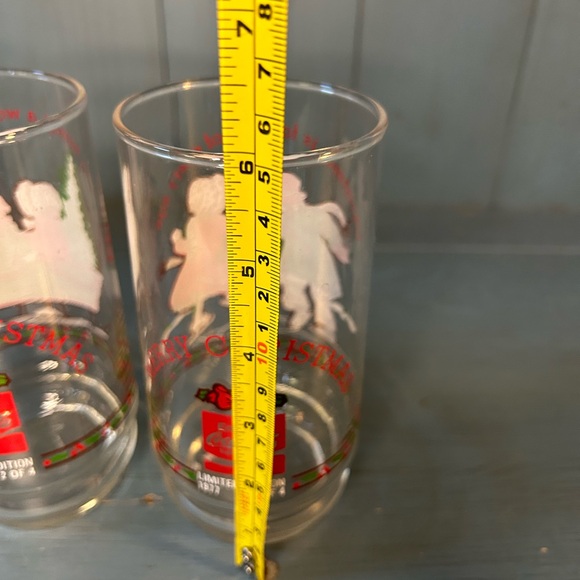 Set of (3) Vintage Holly Hobbie Coca Cola Limited Edition Glasses 1977 - Picture 5 of 6